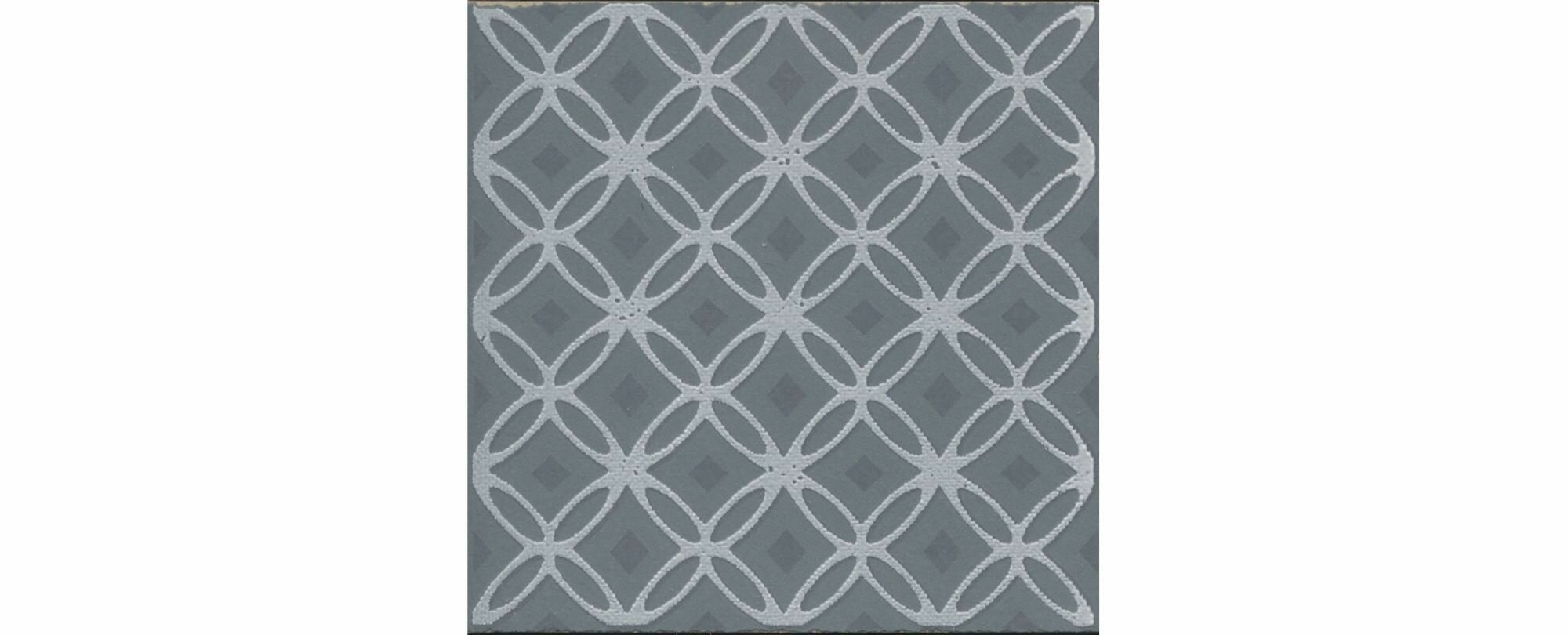 фото VT/A607/1335 Агуста 1 синий матовый 9,8x9,8x0,7 керам. декор