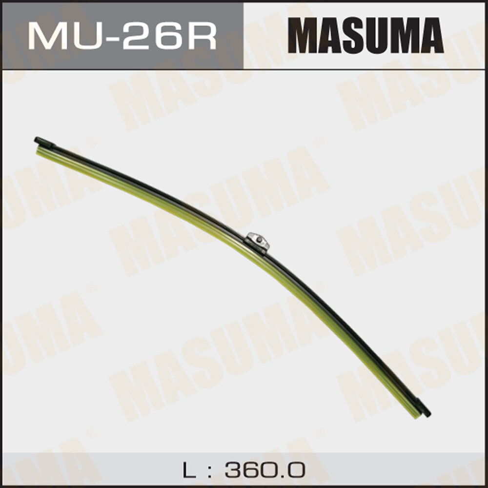 Щетка стеклоочистителя заднего бескаркасная MASUMA 14"/360 мм крепление Trunnion VAG Touareg 11-