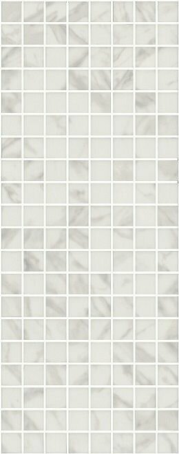 MM7203 Алькала белый мозаичный 20*50 керам. декор Цена за 1 шт.
