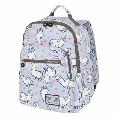 фото Рюкзак polar inc polar п8100 городской, светло-серый