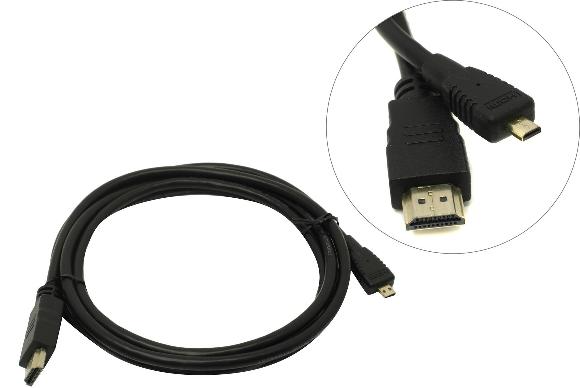 Кабель «B&P» HDMI to microHDMI V1.4+3D 1.5м