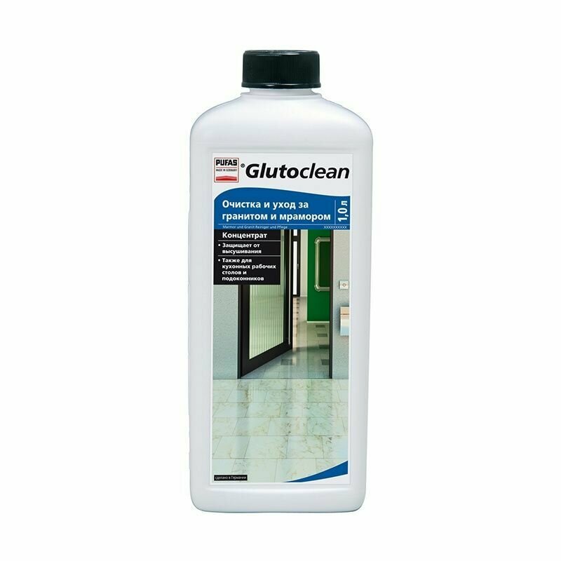 Пуфас Glutoclean N356 Очиститель гранита и мрамора концентрат (1л)