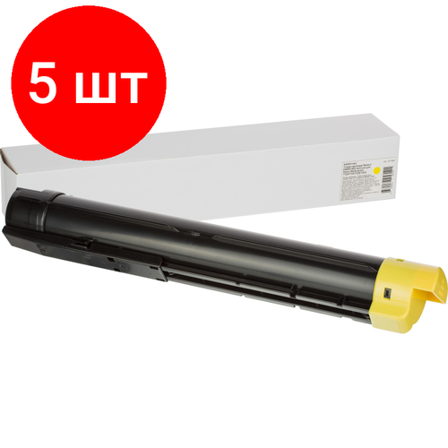 Комплект 5 штук, Тонер-картридж Retech 006R01462 жел. для Xerox WC7120