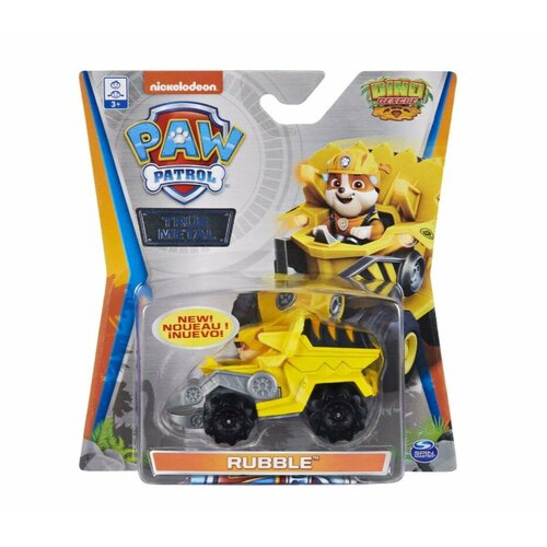 Машинка Paw Patrol Щенячий патруль Dino Крепыш 6053257/20125371 машинка paw patrol figures с фигуркой крепыш 6040907 20101454