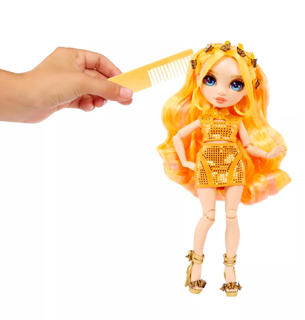 Кукла Rainbow High Fantastic Поппи 28 см оранжевая с аксессуарами