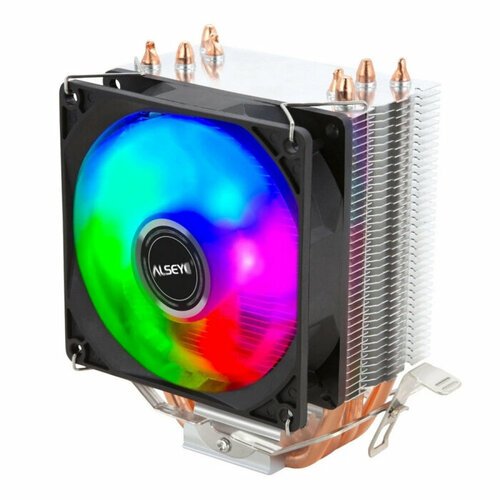 Вентилятор ALSEYE AM90-4 CPU Cooler 90х90х25mm вентилятор alseye cpu cooler n120 b universal socket black rtl