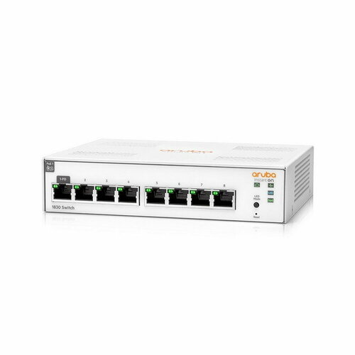 JL810A HPE Коммутатор Aruba Instant On 1830 8G Web-managed fanless Switch 2045100₽
