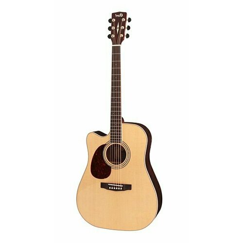 Электроакустическая гитара Cort MR710F-LH-NS-WBAG MR Series электроакустическая гитара cort mr710f 12 ns