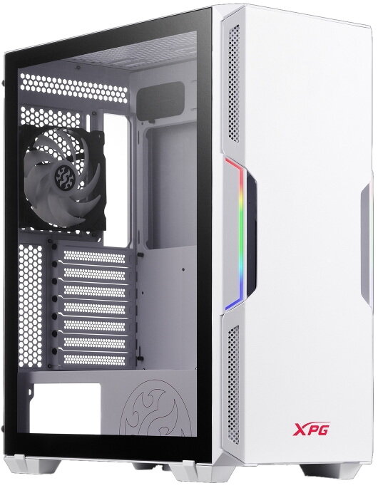 ADATA XPG STARKER белый Mid-Tower, Micro-ATX, Mini-ITX, Standard-ATX, USB 3.2 Gen1 Type-A