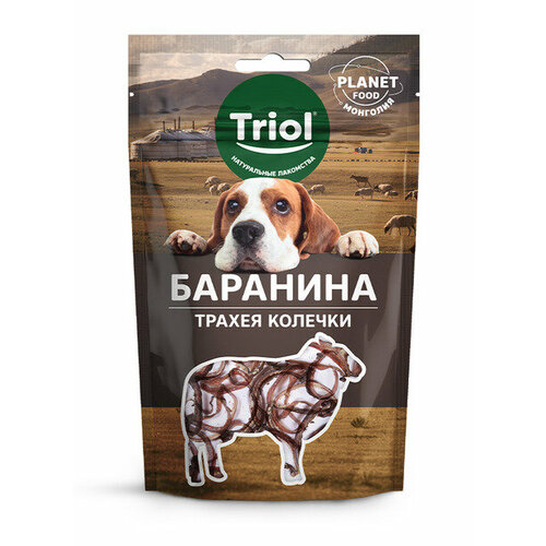 Triol (лакомства) Лакомство для собак Трахея баранья в колечках 10171080 0,052 кг 57740 (8 шт) triol лакомства трахея говяжья отборная для собак 35г 10171057 0 035 кг 43475 10 шт