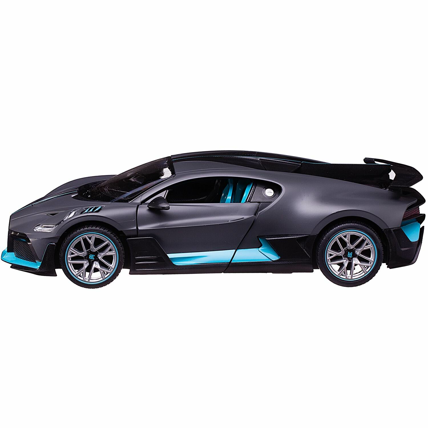 Машина р/у 1:14 Bugatti Divo, 2,4G, цвет серый, фары светятся, двери открываются в ручную, 33*15.7*8.8