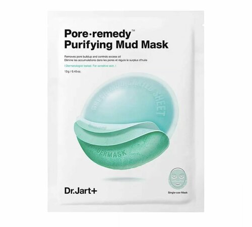 DR. JART+ Обновляющая маска для лица с зеленой глиной Pore Remedy