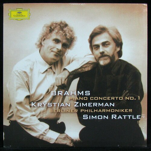 Виниловая пластинка Deutsche Grammophon Simon Rattle / Krystian Zimerman – Brahms: Piano Concerto N.1