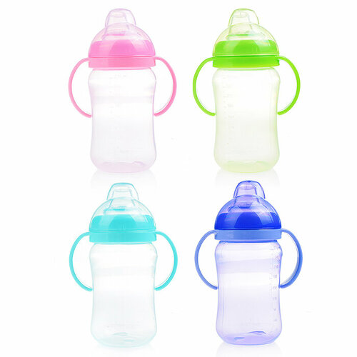 Поильник-непроливайка с носиком 270мл в ассорти 372₽