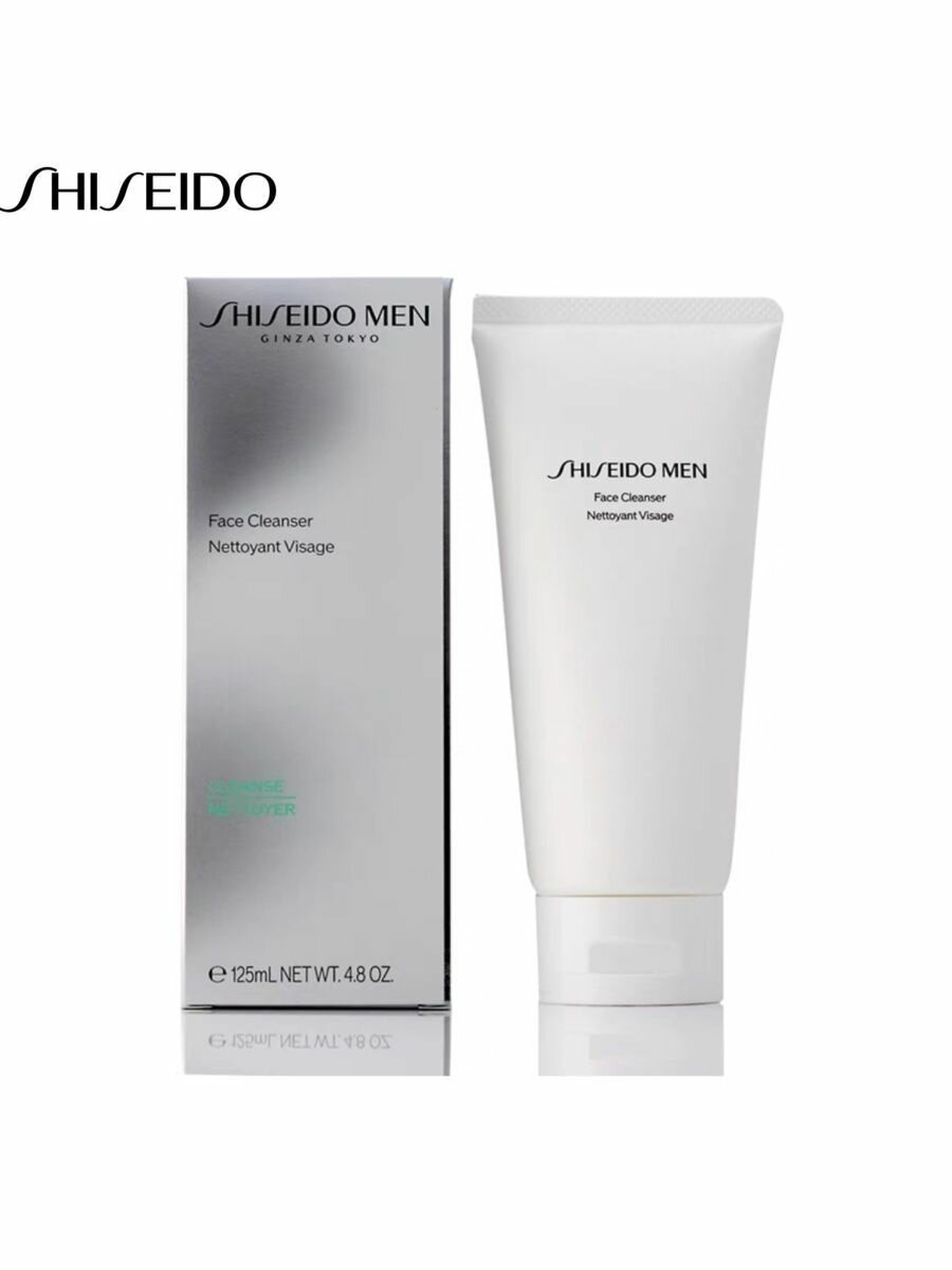 SHISEIDO MEN Очищающая пенка, 125 мл・