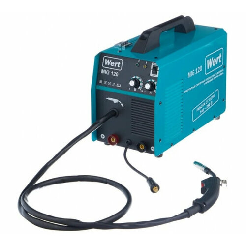 Сварочный полуавтоматинвертор WERT MIG120 999000₽