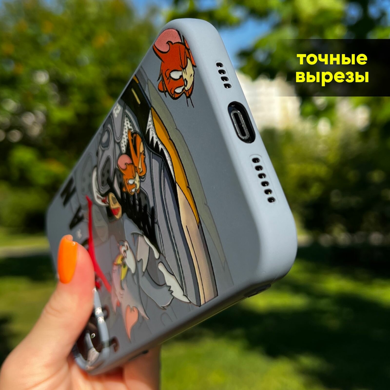Чехол на Айфон 15 Про Макс с принтом противоударный с защитой камеры, iphone 15 pro чехол с принтом — фото 1