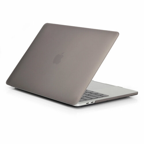 фото Чехол для ноутбука apple macbook air 13.6 a2681 m2 2022 года - серый, матовый der-kit