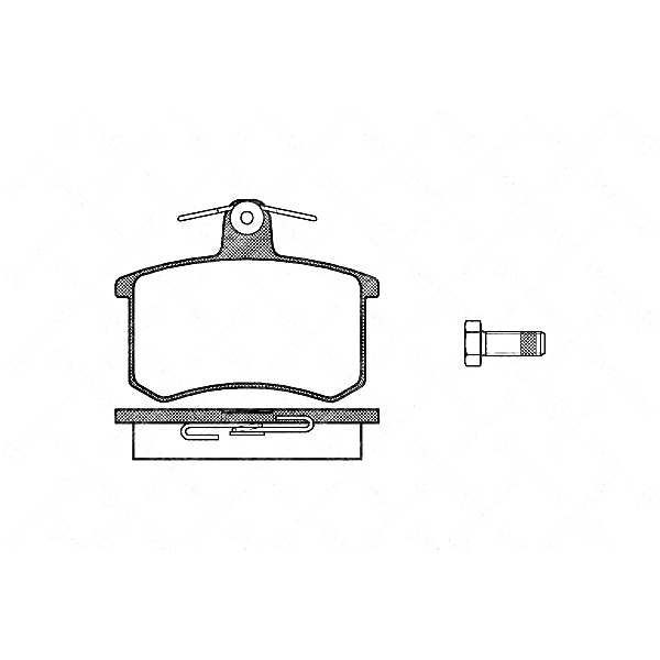 STELLOX 146 000-SX (0000009941211 / 0000060743578 / 0000082423622) колодки дисковые з.\ Audi (Ауди) 80 / 100 / a4 / a6 / a8 00, Fiat