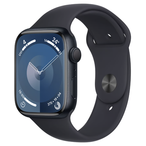 Умные часы Apple Watch Series 9 41mm Midnight Aluminum Case with Midnight Sport Band SM MR9L3LLA 5827000₽
