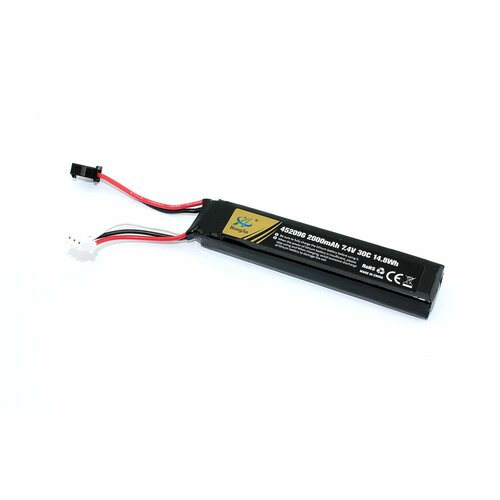 аккумулятор li pol 7 4v 7534100 2700mah разъем ec2 Аккумулятор Li-Pol 7.4V 452096 2000mAh разъем SM