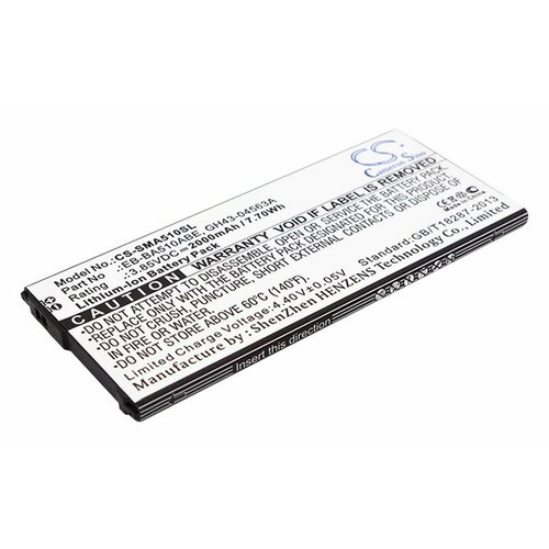 Аккумулятор Cameron Sino CS-SMA510SL для Samsung SM-A5100, SM-A510F Galaxy A5 для 2016 original battery eb ba510abe eb ba510aba for samsung galaxy a5 2015 a5 2016 eb ba520abe a5 2017 sm a520f a5 2018 sm a510f a5100