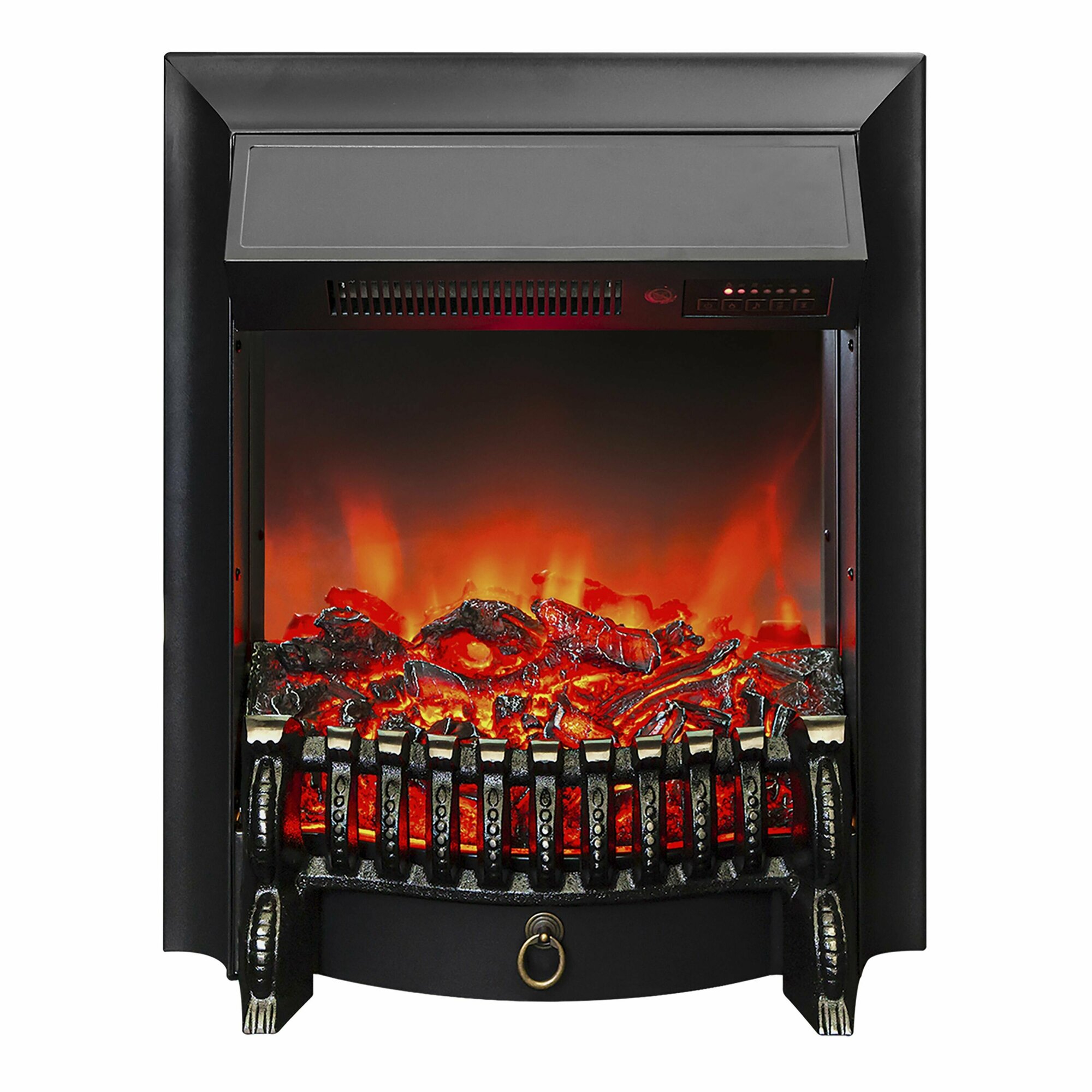 Электрокамин RealFlame Fobos Lux Black с пультом