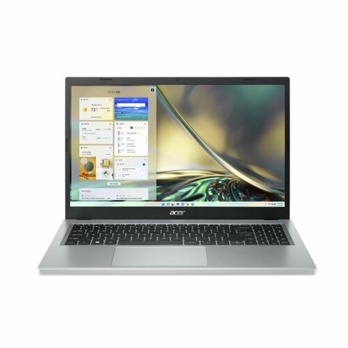 Ноутбук Acer Aspire 3 A317-54-572Z, 17.3 (1920x1080) IPS/Intel Core i5-1235U/16ГБ DDR4/512ГБ SSD/Iris Xe Graphics/Без ОС, серебристый (NX. K9YER.00A)