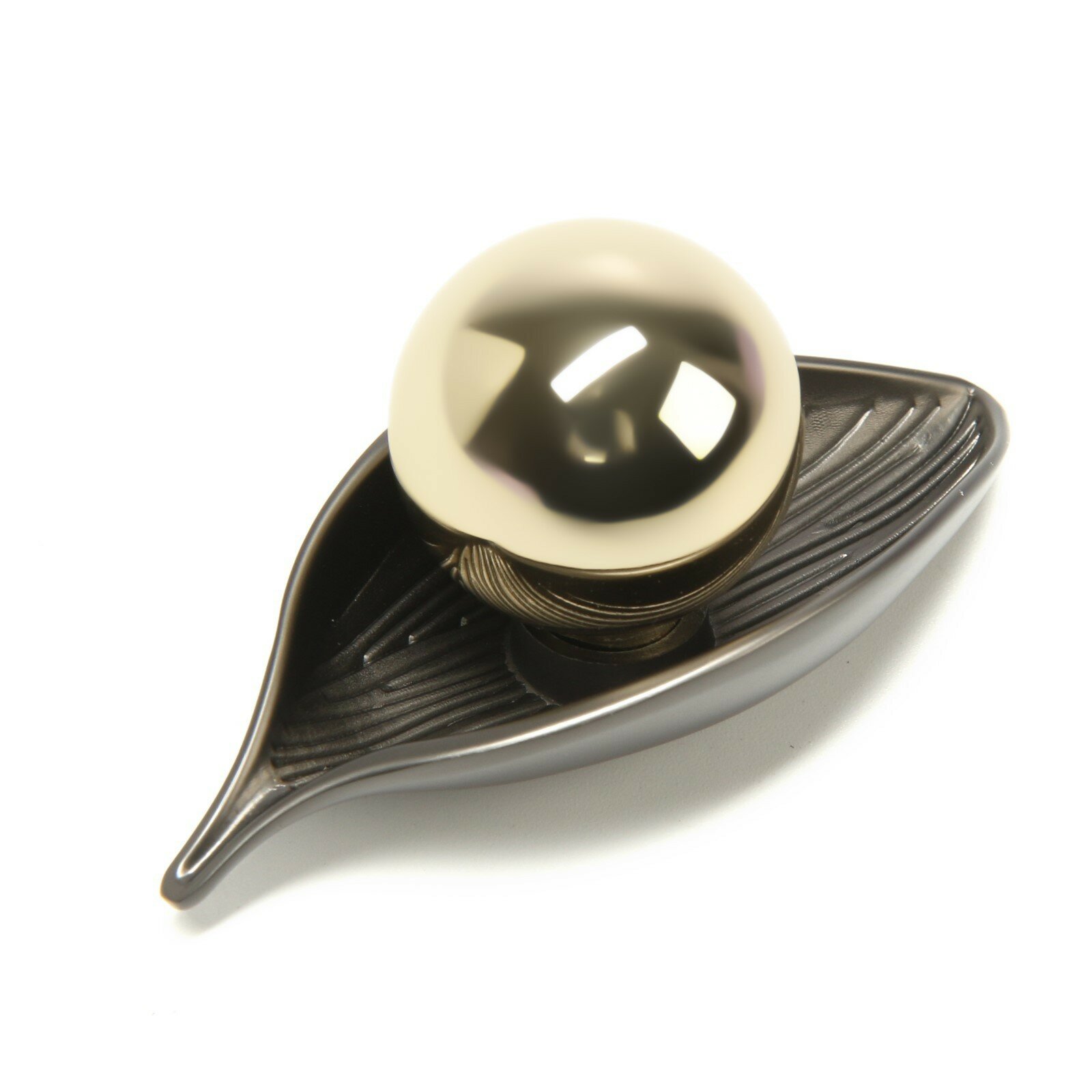 Изображение Ручка кнопка CAPPIO RK134 мебельная, цвет графит-золото