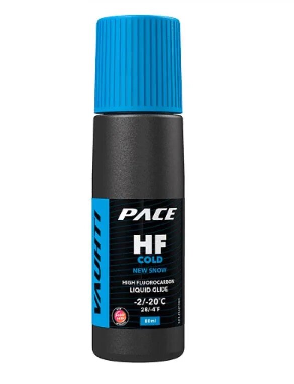 Жидкая мазь скольжения VAUHTI PACE HF Cold, (-2-20 C), 80 ml