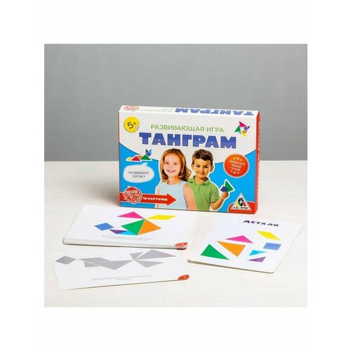 Настольная развивающая игра-головоломка Танграм настольная развивающая игра головоломка танграм