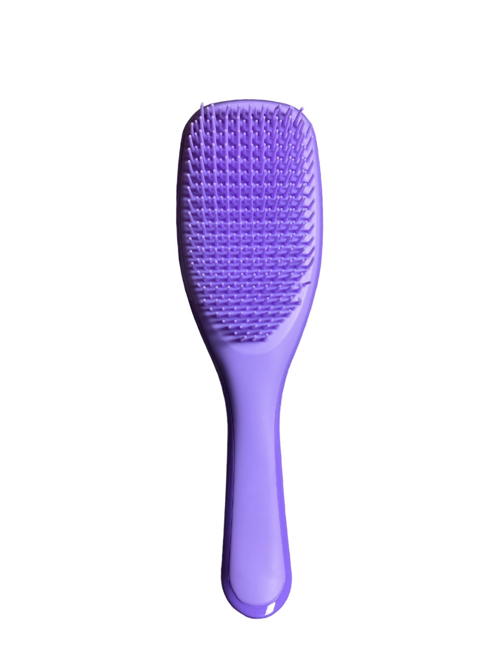 Расческа для волос массажная распутывающая волосы, фиолетовая.