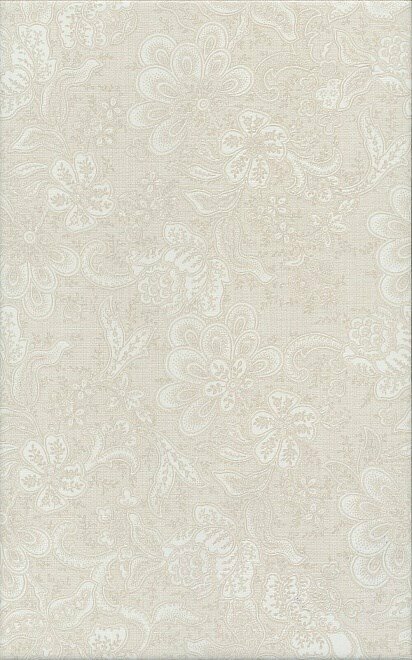 Керамическая плитка KERAMA MARAZZI 6381 Ауленсия беж орнамент. Настенная плитка (25x40) (цена за 1.1 м2)