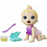 Ползающая малышка пупс Hasbro Baby Alive Lil Snacks Doll - изображение