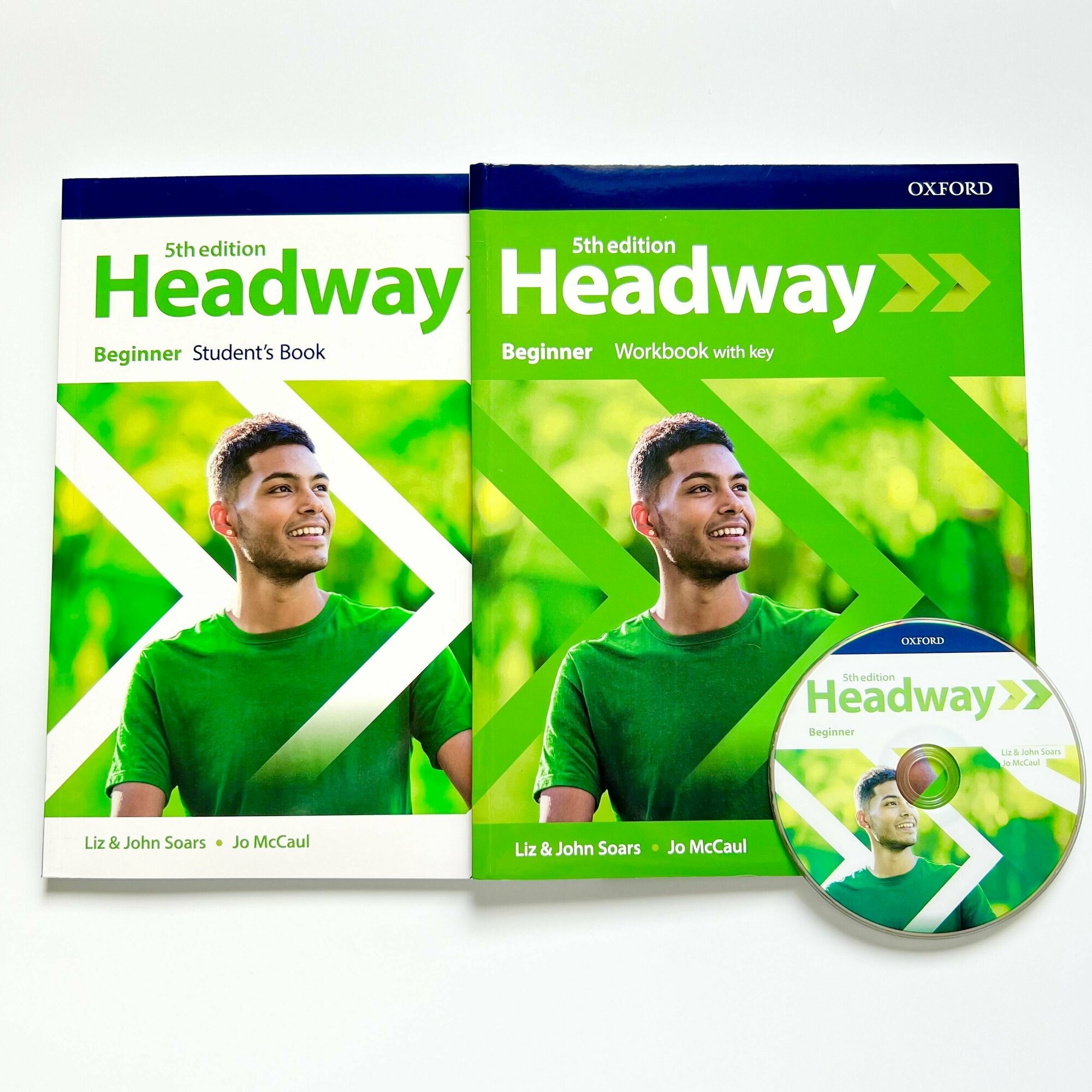 Headway Beginner 5th edition. Полный комплект: Учебник + Рабочая Тетрадь + диск