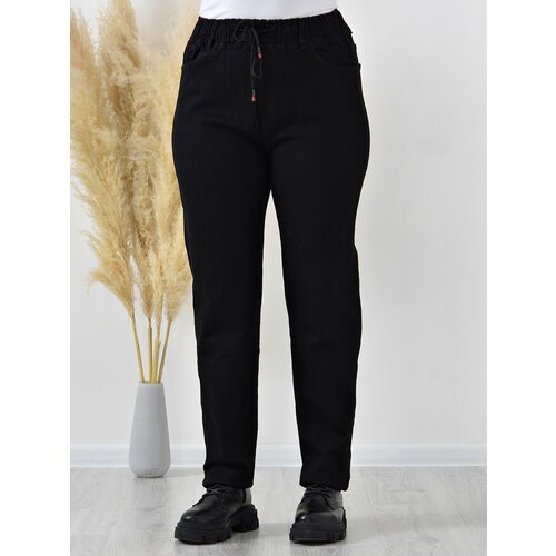 Джинсы  Verbana, размер 54, черный