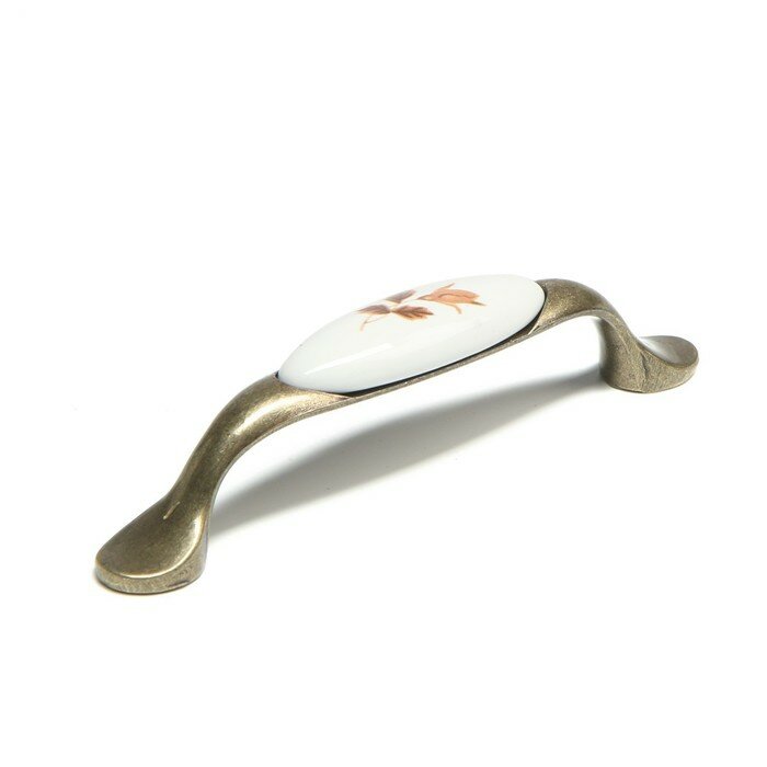 Фурнитура Для Мебели Ручка скоба AUTUMN CAPPIO Ceramics, 96 мм, цвет бронза 9448240