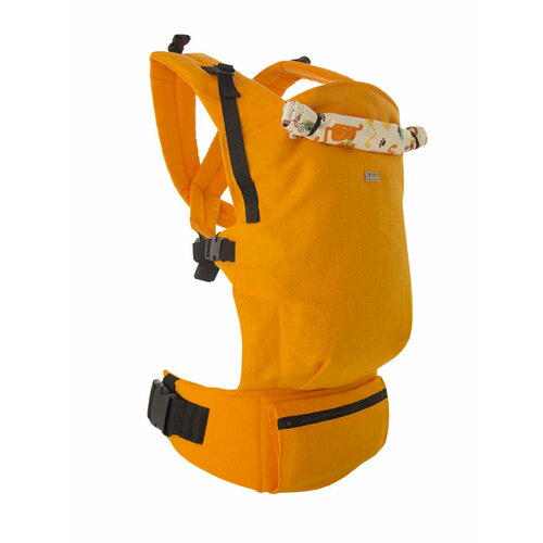 Амама Эрго-рюкзак классический х-класнер V4, хлопок, лён, цвет: жёлтый