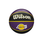 Баскетбольный мяч Wilson NBA Los Angeles Lakers, черно-фиолетовый, размер 7