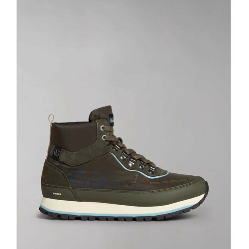 фото Ботинки napapijri, размер 9, коричневый, зеленый