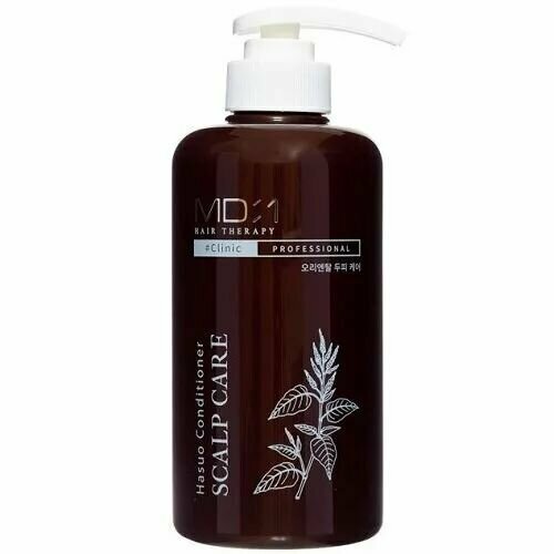 Укрепляющий кондиционер для волос с травяным комплексом MEDB md-1 hair therapy hasuo scalp care conditioner, кондиционер для волос, 500 мл