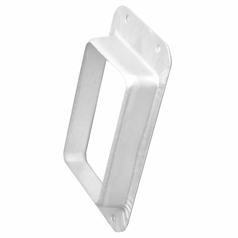 фото Воронка водосточная Юг-Профиль 120x102 мм белая RAL 9003