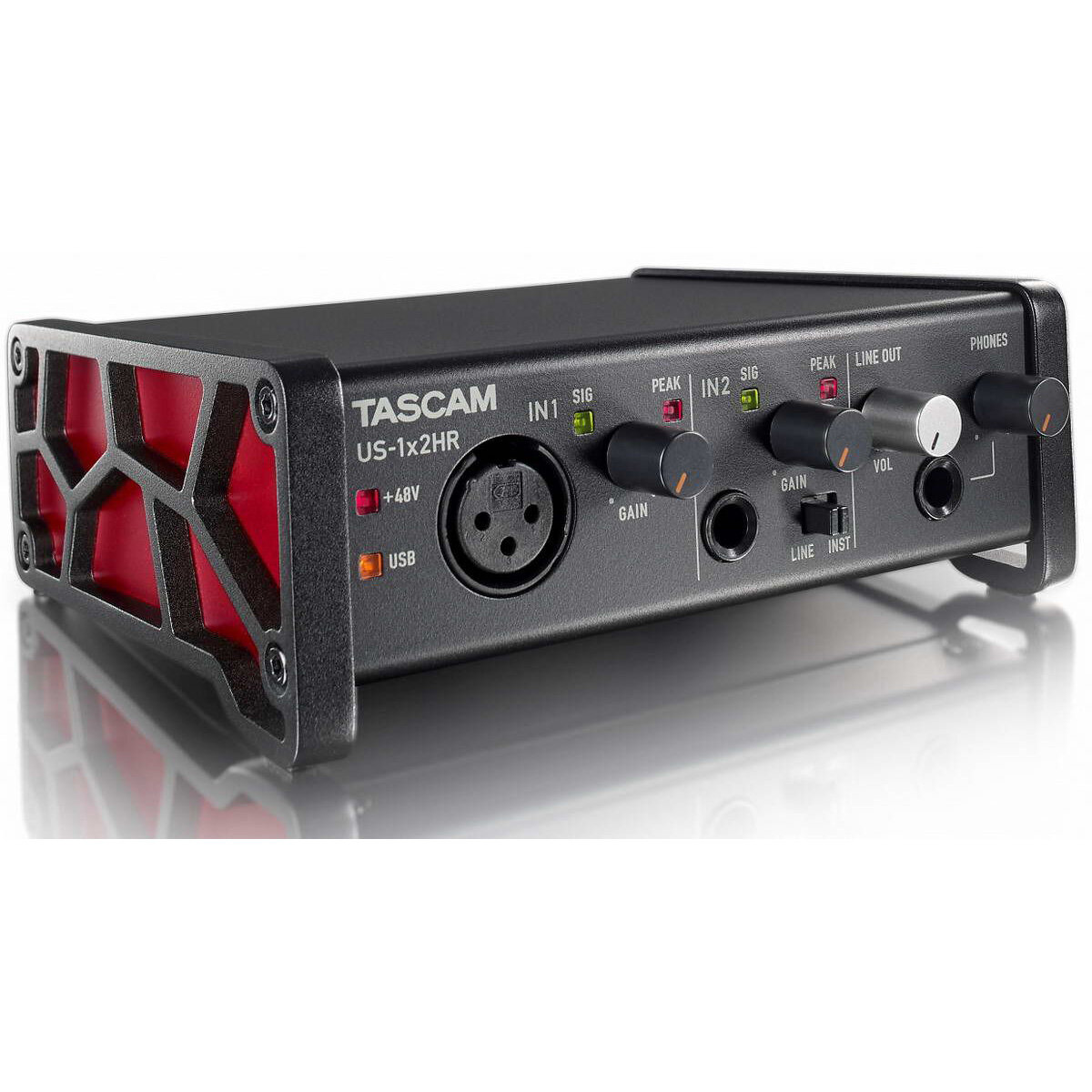 Внешняя звуковая карта Tascam US-1x2HR