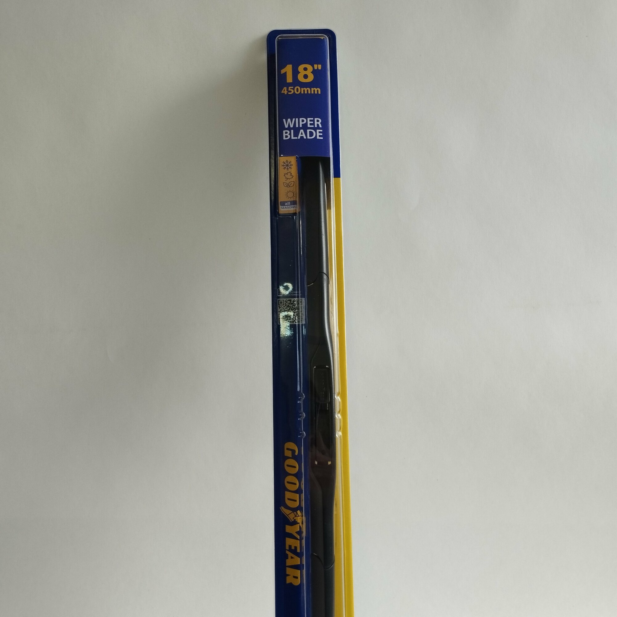 фото Щетка стеклоочистителя гибридная Goodyear HYBRID 450мм.