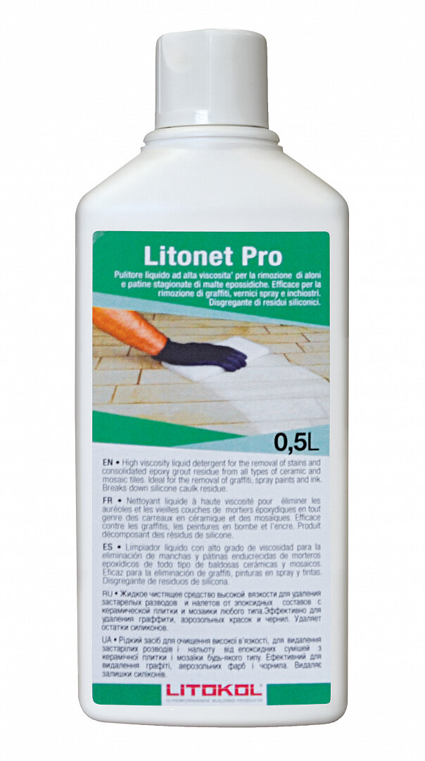 Очиститель эпоксидных затирок LITONET PRO жидкий 05 л