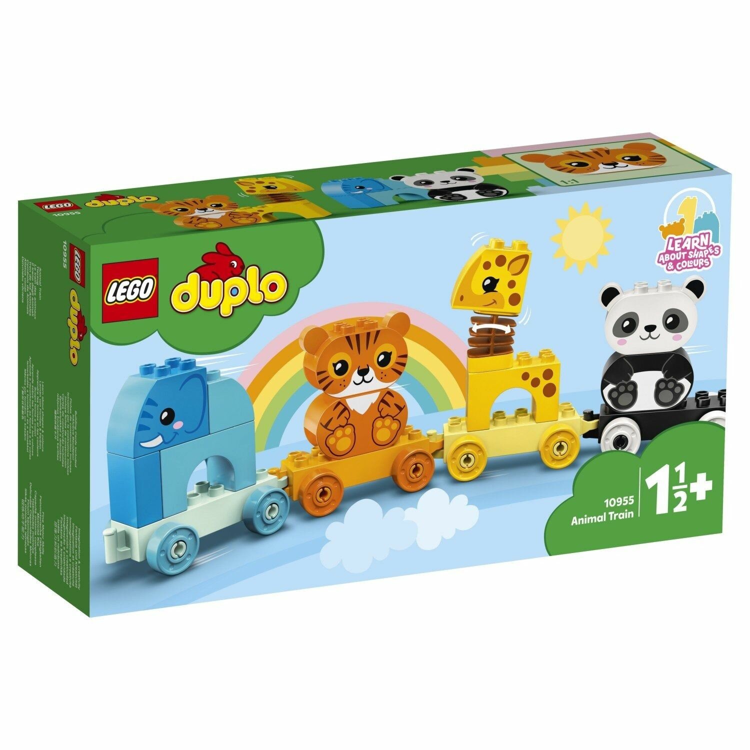 Конструктор LEGO Duplo 10955 Мой первый поезд для зверей