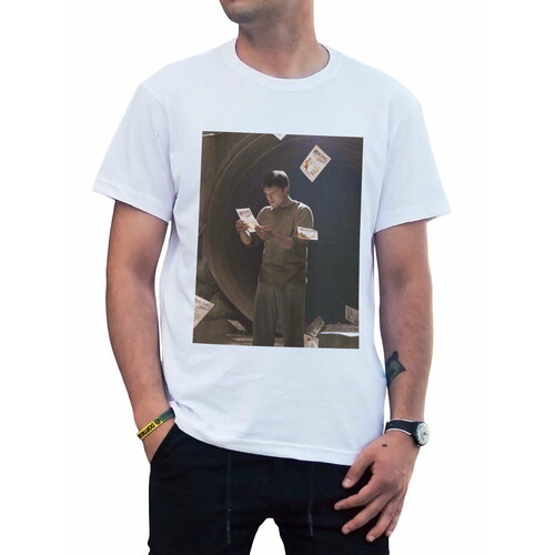 фото Футболка, размер m, белый top t-shirt