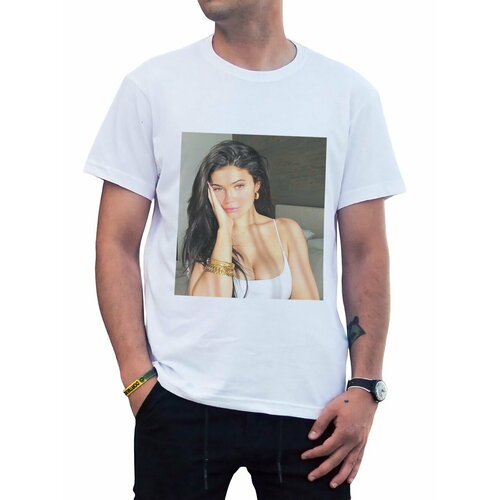 фото Футболка, размер s, белый top t-shirt