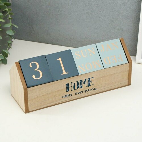 Сувенир дерево настольный календарь 