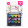 Фото #2 Крем-тени для век с блёстками, с аппликатором, 12 цветов, сердечки LUKKY